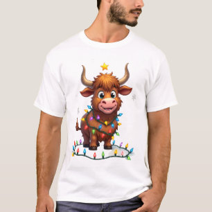 Op De Stoute Lijst En Niets Bereuen Kerstmis Hoera T-shirt