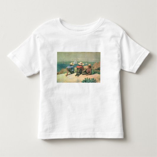 Op de strand, 1875 (m/c) kinder shirts (Voorkant)