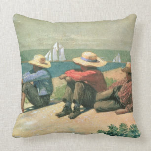 Op de strand, 1875 (m/c) kussen