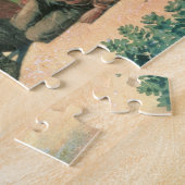 Op de strand, 1875 (m/c) legpuzzel (Zijkant)
