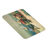 Op de strand, 1875 (m/c) magneet (Rechterzijde)