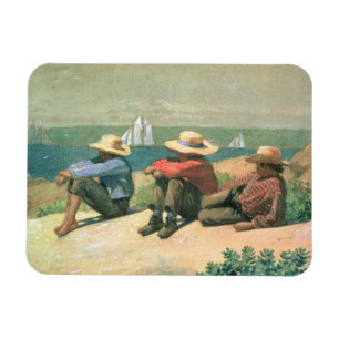 Op de strand, 1875 (m/c) magneet