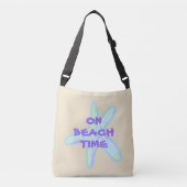 Op de strand Time Starfish Crossbody Bag Crossbody Tas (Voorkant)
