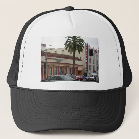 Op de straten van Hollywood Boulevard Trucker Pet (Voorkant)