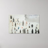 Op de Straten van Parijs Canvas Afdruk (Voorkant)