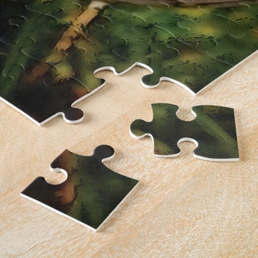 Op de Tee Golf Legpuzzel (Zijkant)