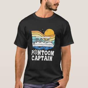 Op de Toon Pontoon Boat Boating Pontooning T-shirt