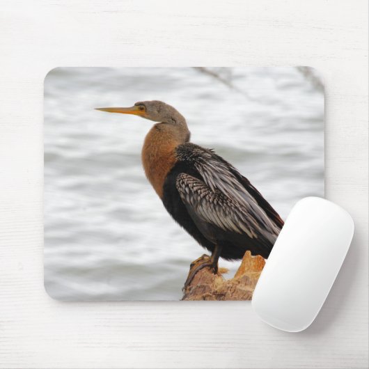 Op de uitkijk muismat (Met muis)