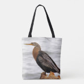 Op de uitkijk tote bag (Achterkant)