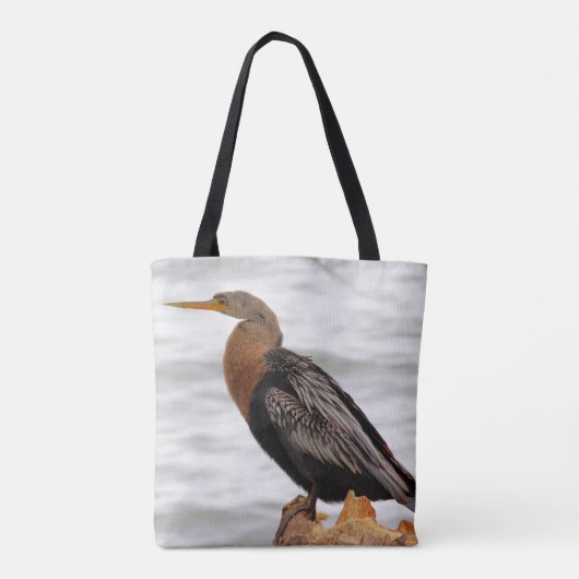 Op de uitkijk tote bag (Achterkant)