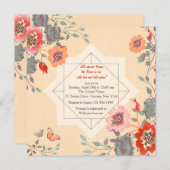 Op de uitnodiging op het plein (Voorkant / Achterkant)