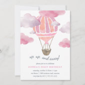 Op de uitnodiging van de Birthday Air Kids (Voorkant)