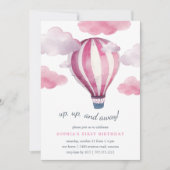 Op de uitnodiging van de Birthday Air Kids (Voorkant)