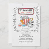 Op de uitnodiging van de film (Voorkant)