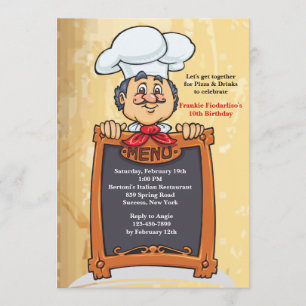 Op de uitnodiging van het Menu