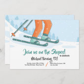 Op de uitnodiging voor het slaan van de sloppenwij (Voorkant / Achterkant)