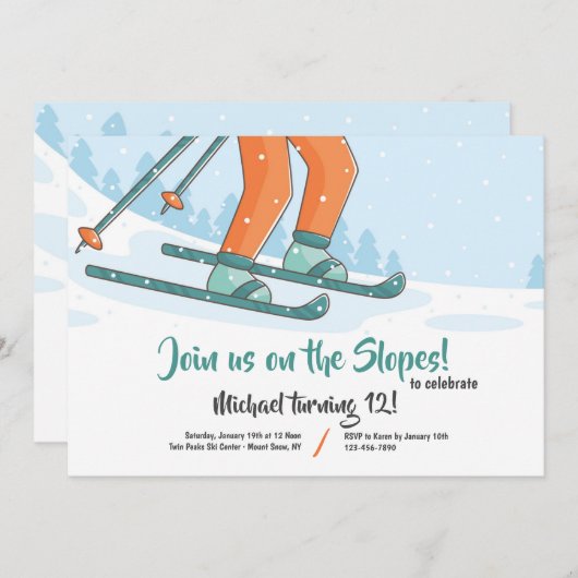 Op de uitnodiging voor het slaan van de sloppenwij (Voorkant / Achterkant)