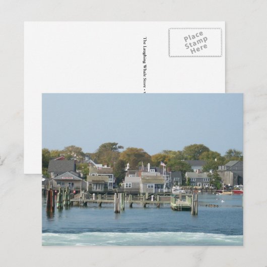 Op de veerboot briefkaart (Voorkant / Achterkant)