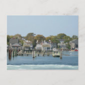 Op de veerboot briefkaart (Voorkant)