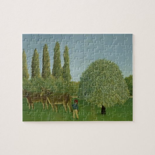 Op de velden 1910 legpuzzel (Horizontaal)