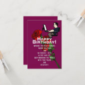 Op de verjaardag van een briljante software engine kaart (Voorkant / Achterkant in situ)