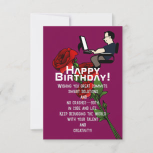 Op de verjaardag van een briljante software engine kaart