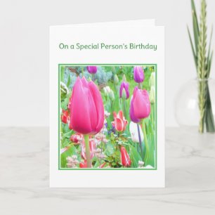Op de verjaardag van een speciaal persoon...religi kaart