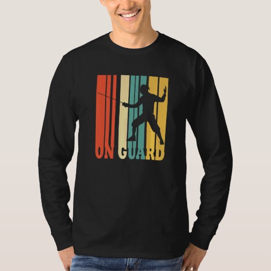 Op de Vintage van de vangerafsluiter T-shirt (Voorkant)