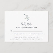 Op de vleugel RSVP-kaart met Entree Selecties