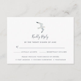 Op de vleugel RSVP-kaart met Entree Selecties RSVP Kaartje
