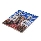 "Op de vleugels van de hemel, San Xavier" Tegel Tegeltje (Zijkant)