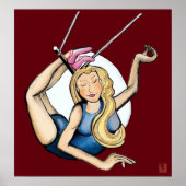 Op de vliegroute poster (Voorkant)