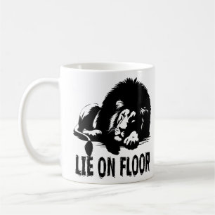 OP DE VLOER LIGGEN KOFFIEMOK