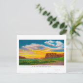 Op de vloer van de Grand Coulee-dam bovenaan Briefkaart (Staand voorkant)