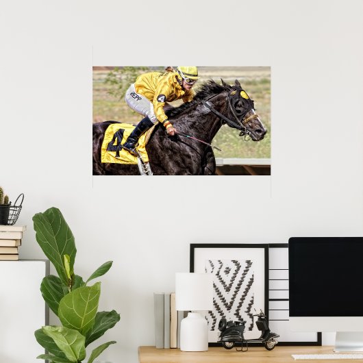 Op de vlucht poster (Thuiskantoor)