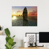 Op de vlucht poster (Thuiskantoor)