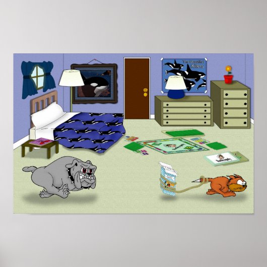 Op de vlucht poster (Voorkant)