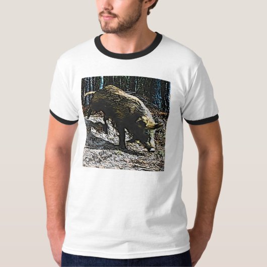 op de vlucht t-shirt (Voorkant)