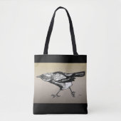 Op de vlucht tote bag (Voorkant)