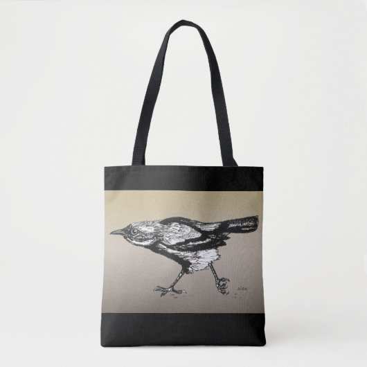 Op de vlucht tote bag (Voorkant)