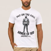 OP DE VOLLEDIGE ARMOR VAN GOD T T-shirts (Voorkant)