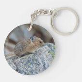 Op de waarschuwing sleutelhanger (Achterkant)