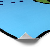 Op de wasserij surfen! poster (Hoek)