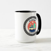 Op de weg mok voor Drinken Koffie Thee of Water (Voorkant rechts)