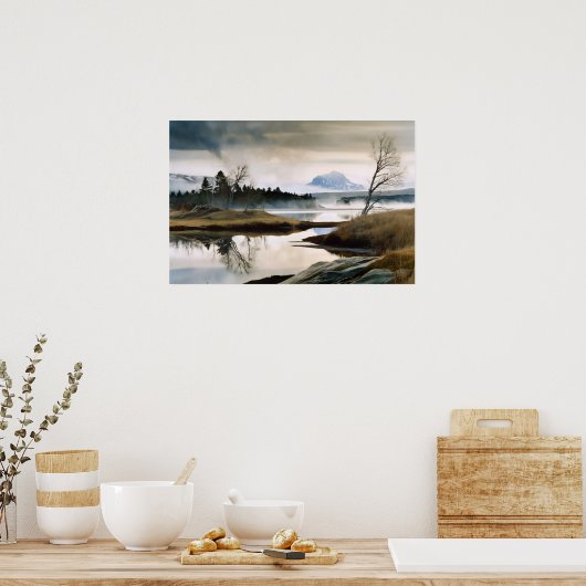 Op de weg poster (Keuken)