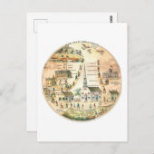 Op de Weg van het Goede en het Kwaad Hemel/Hel Bri Briefkaart (Voorkant / Achterkant)