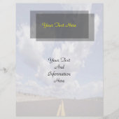 Op de wegvlieger flyer (Voorkant)