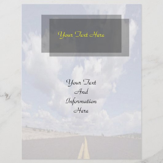 Op de wegvlieger flyer (Voorkant)