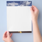 Op de wegvlieger flyer (Hand)