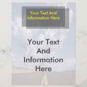 Op de wegvlieger flyer (Voorkant)